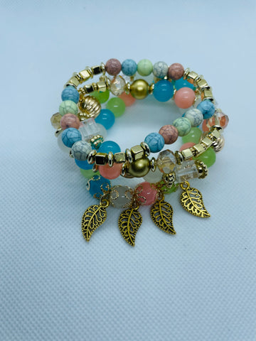 Boho Beaded Bracelet(multicolored)