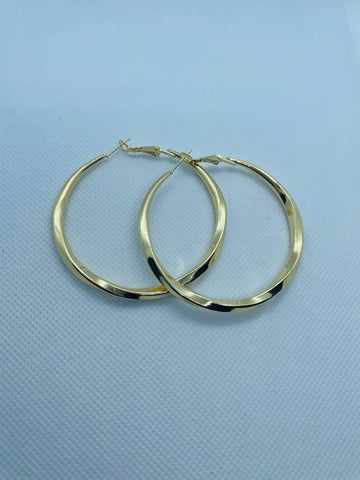 Niks Golden Hoops