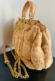 Ceecee's Nude Fur Bag