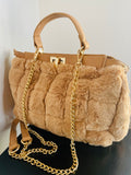 Ceecee's Nude Fur Bag